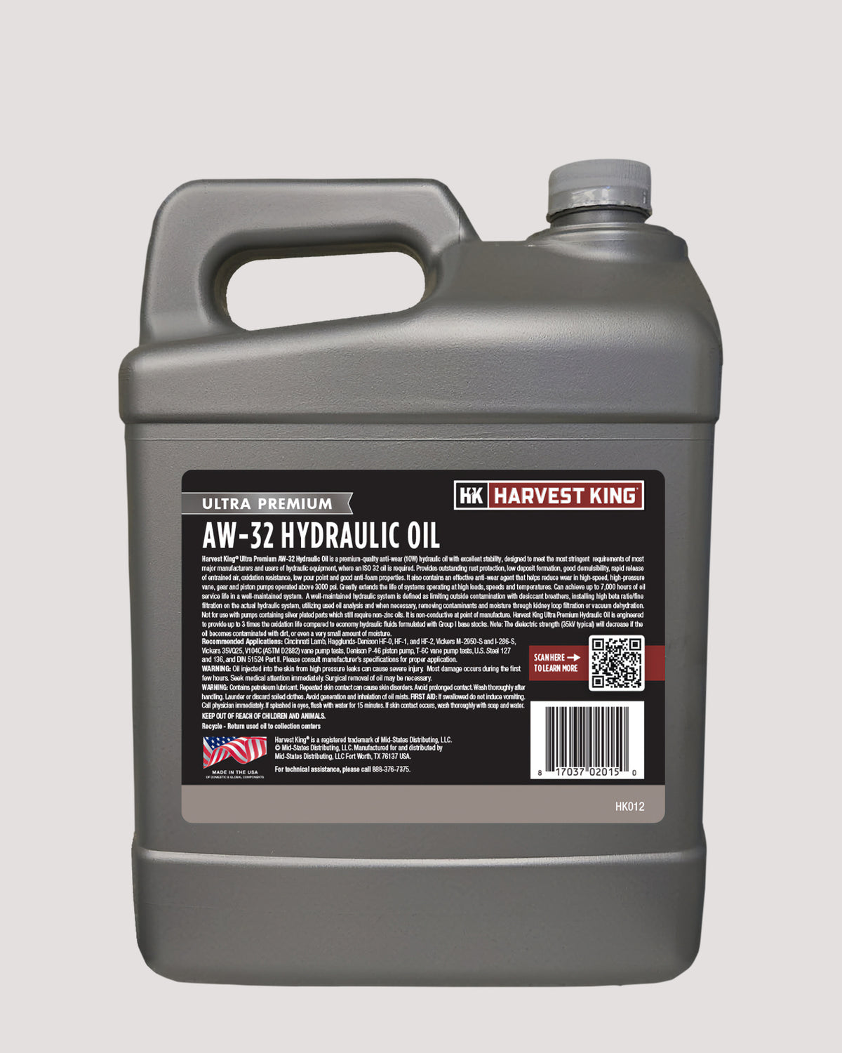 Ultra Premium AW-32 Hydraulic Oil