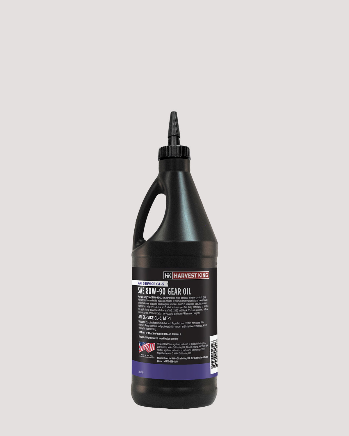 SAE 80W-90 GL-5 Gear Oil