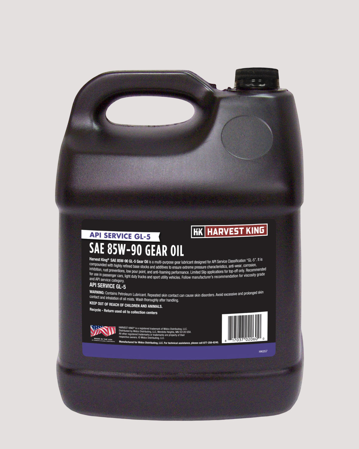 SAE 85W-90 GL-5 Gear Oil