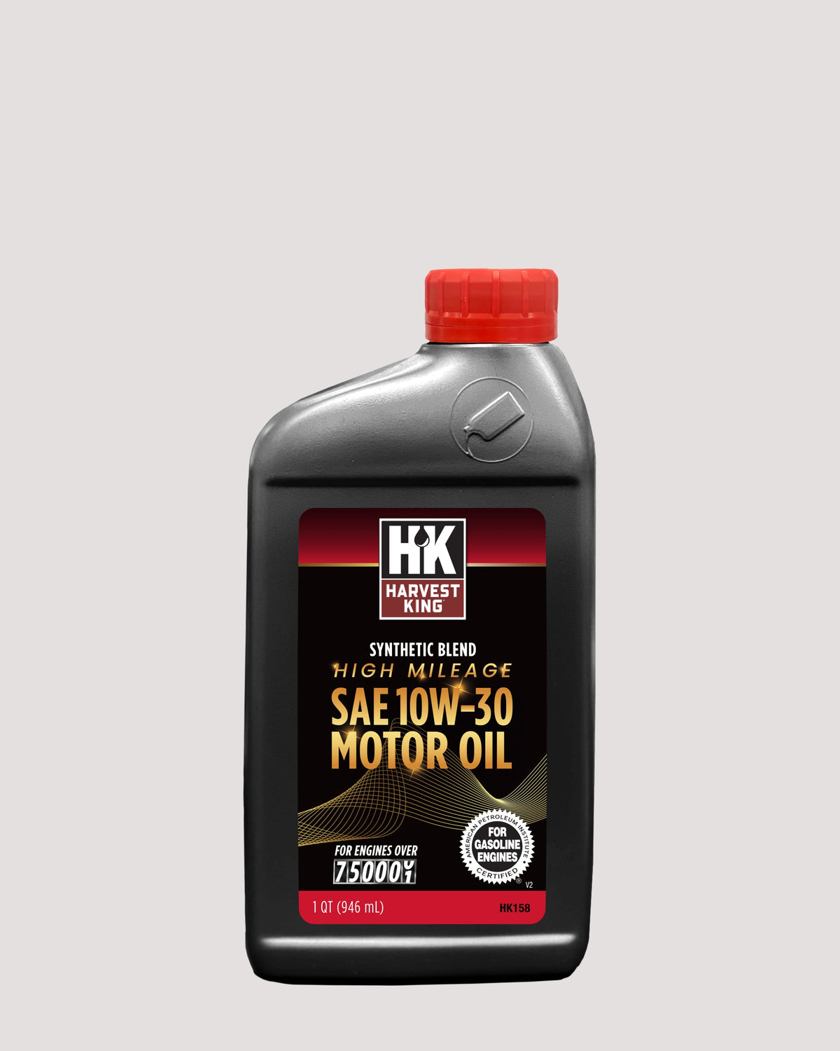 Synthetic Blend High Mileage SAE 10W-30 Motor Oil