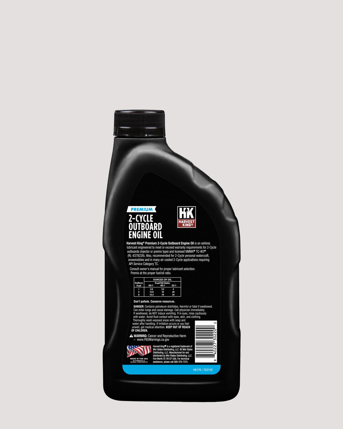 Premium 2-Cycle Outboard Engine Oil