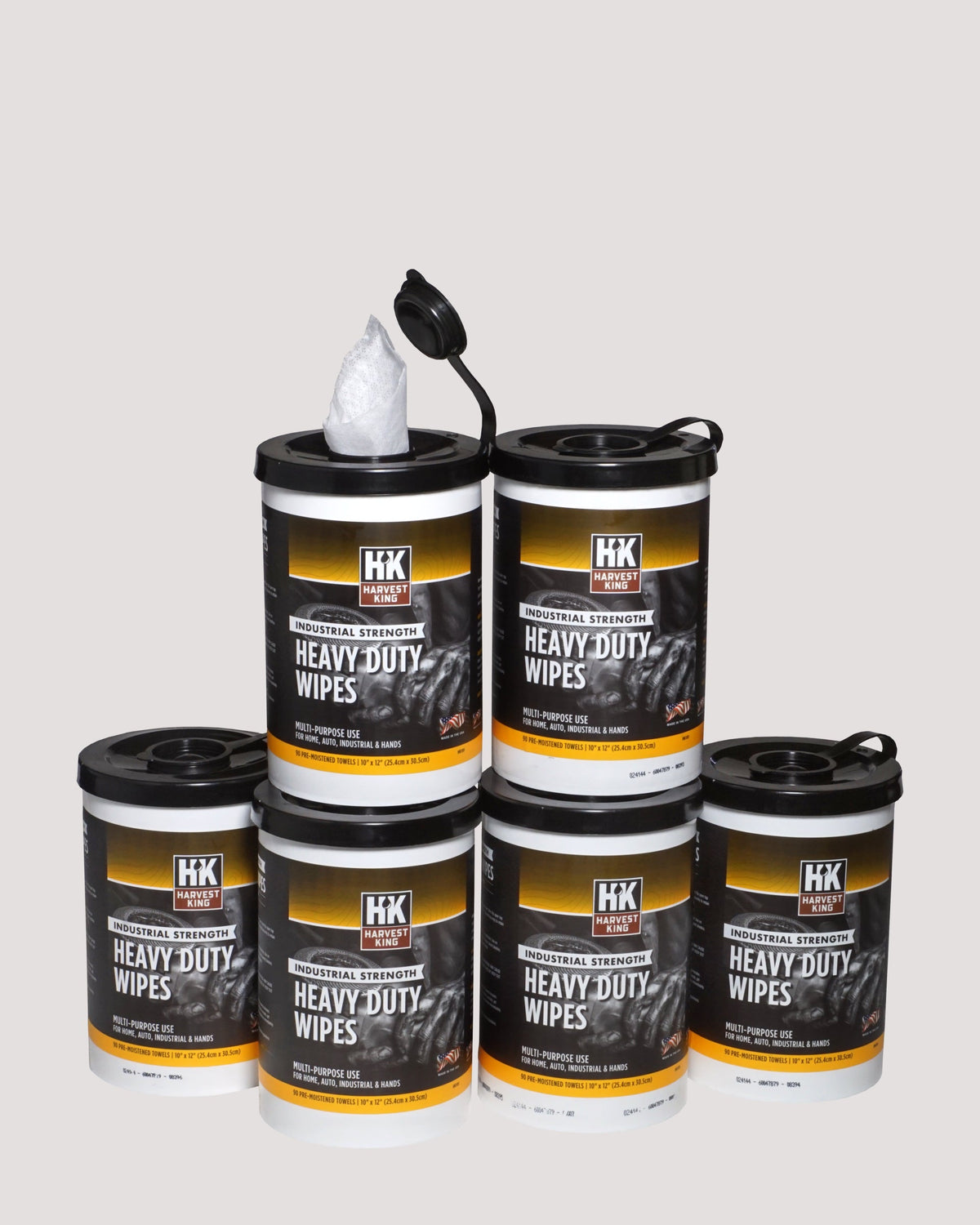 Industrial Strength Heavy Duty Wipes-90 Count