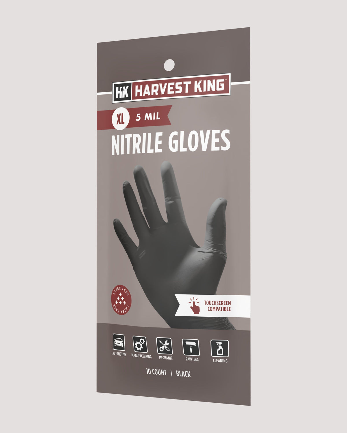 5 MIL Nitrile Gloves 10-Count