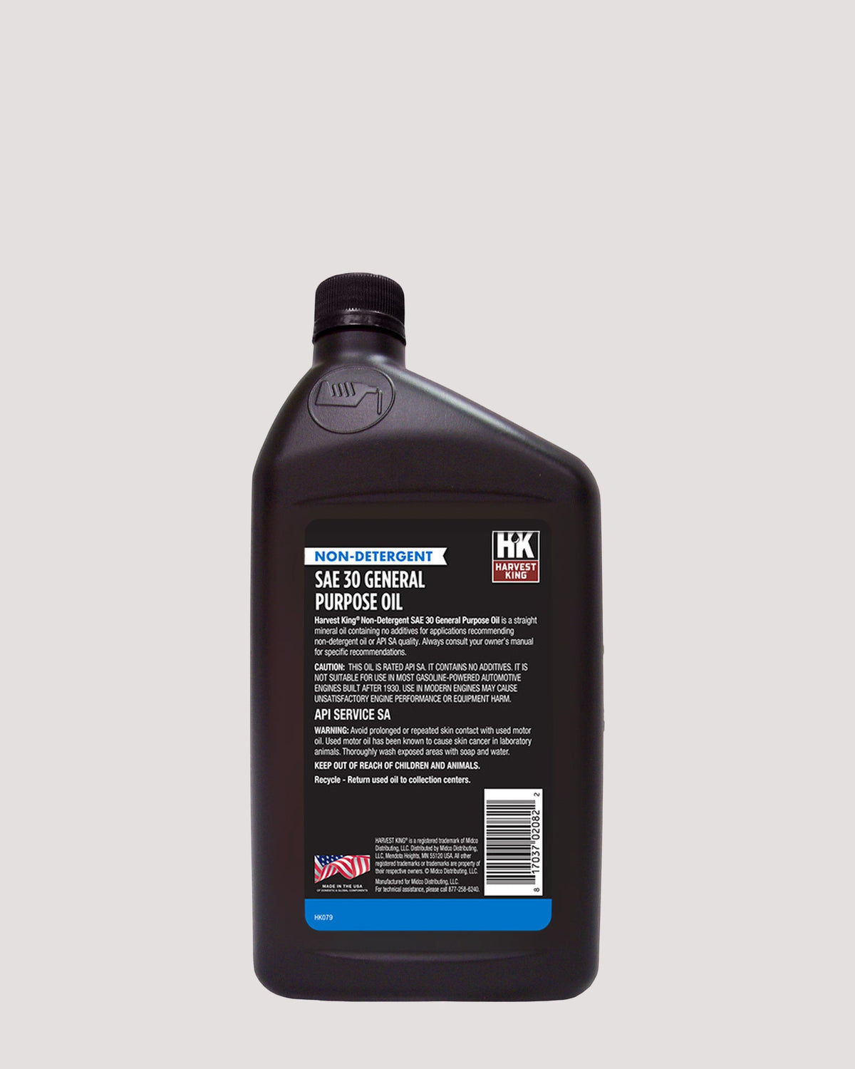 Non-Detergent SAE 30 General Purpose Oil