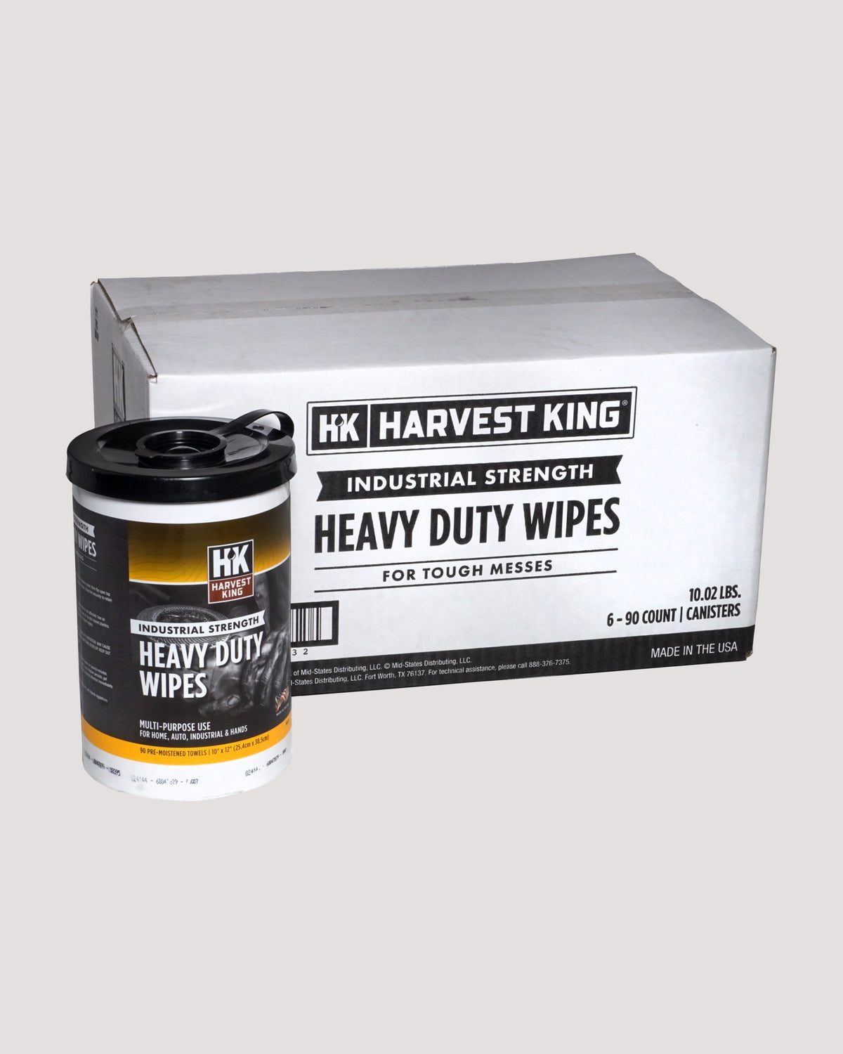 Industrial Strength Heavy Duty Wipes-90 Count