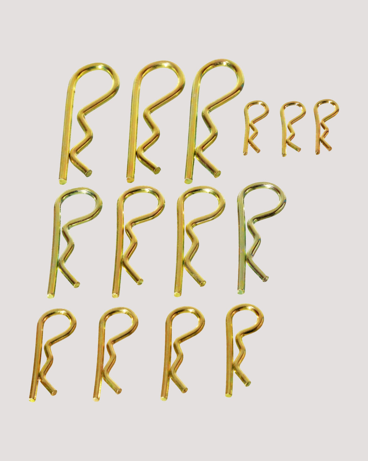 Harvest King™ Hitch Pin Clips Assortment 3/32" (3), 1/8" (4), 5/32" (4), 3/16" (3)