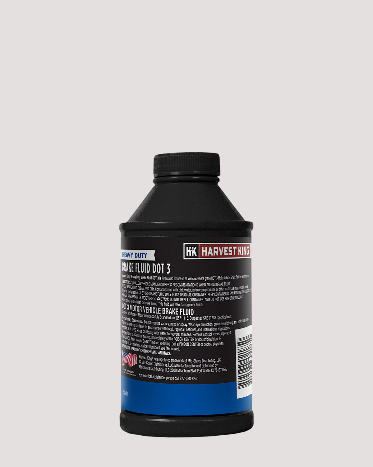 Heavy Duty DOT 3 Brake Fluid